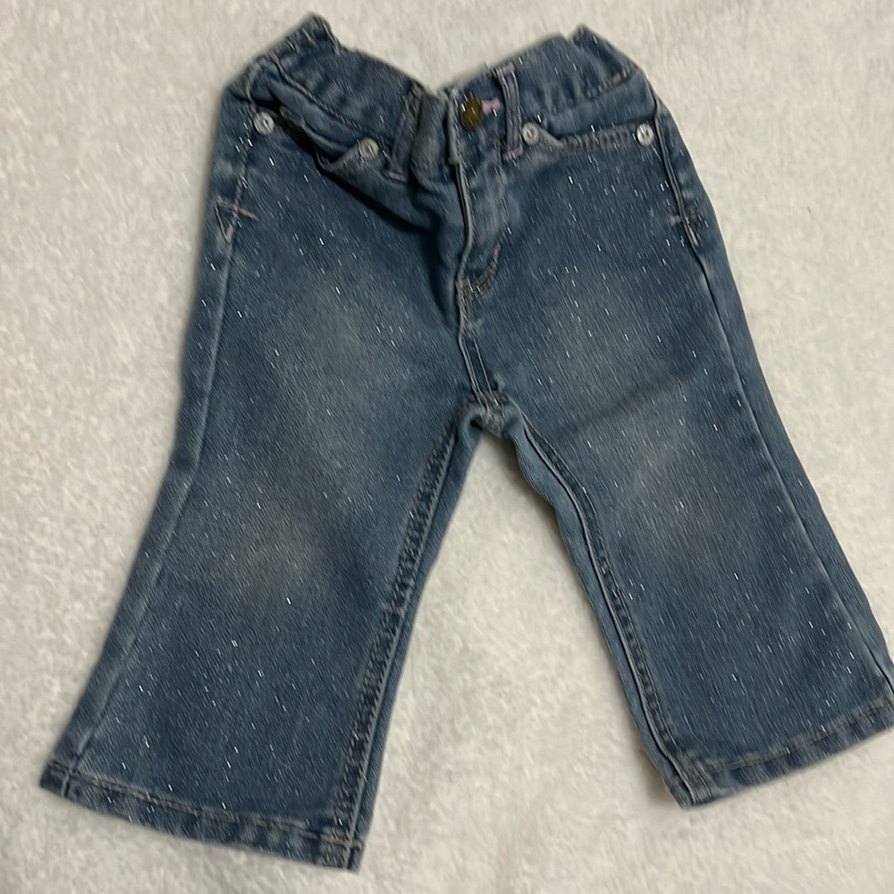 Toddler girl size 12 months Jeans